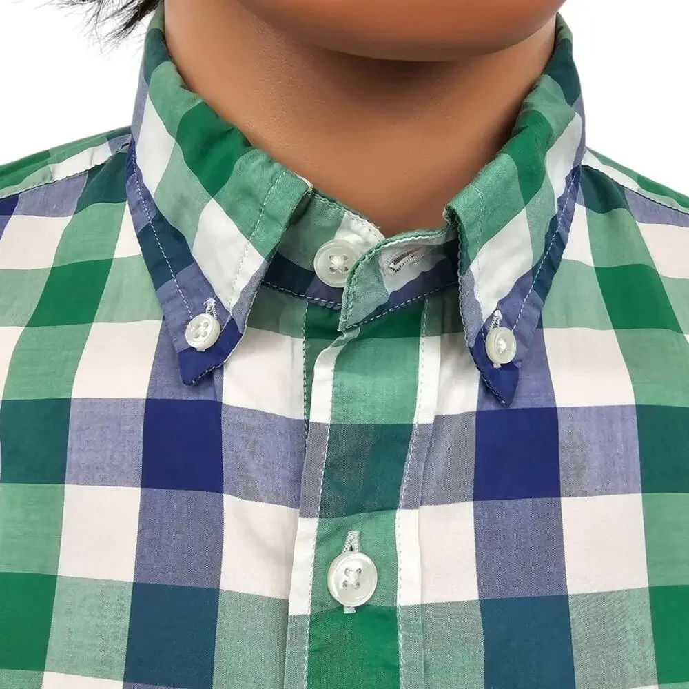 J. Crew Light weight Shirt Men S Buffalo Check Plaid Long Sleeve